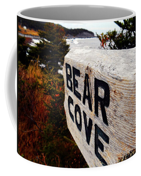 Bear Cove Coffee Mug featuring the photograph Bear Cove by Zinvolle Art