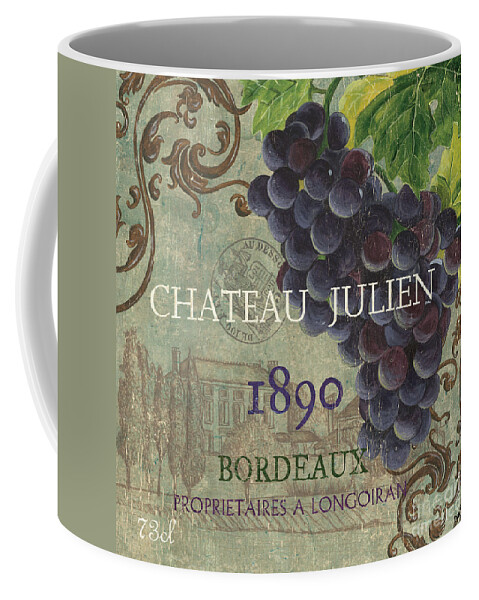 Wine Coffee Mug featuring the painting Beaujolais Nouveau 2 by Debbie DeWitt
