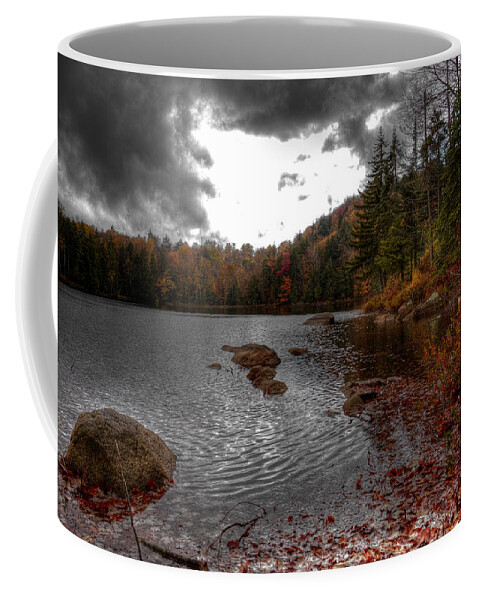 Adirondack's Coffee Mug featuring the photograph Beautiful Cary Lake by David Patterson