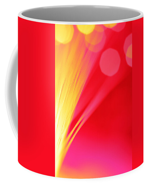 Abstract Coffee Mug featuring the photograph Beautiful Way by Dazzle Zazz