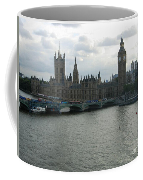 Houses Of Parliament Coffee Mug featuring the photograph Beauty In Silhouette by Denise Railey