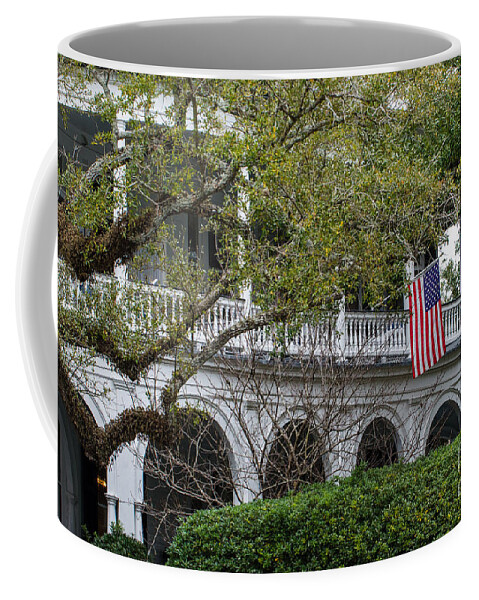 Two Meeting Street Inn Coffee Mug featuring the photograph Bed and Breakfast by Dale Powell