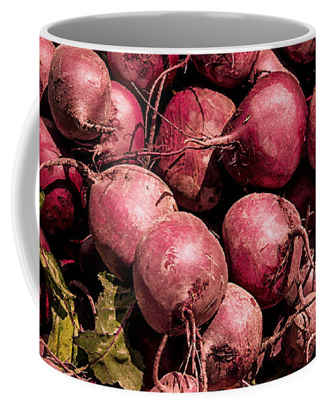 Vegetable Coffee Mug featuring the photograph Beets - Earthy Wonders by Kathy Bassett