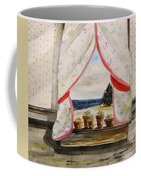 Beginnings Coffee Mug featuring the painting Beginnings by John Williams