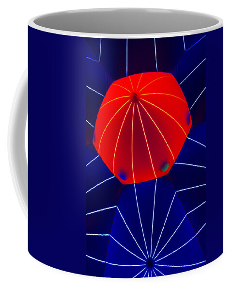 Abstract Coffee Mug featuring the photograph Bending Light 1 by Christie Kowalski