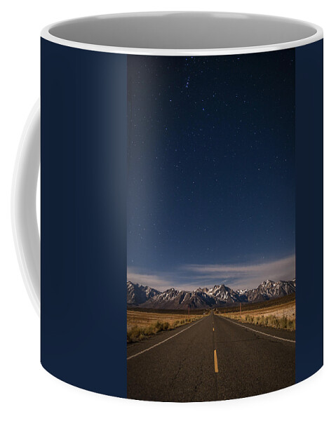Road Coffee Mug featuring the photograph Benton Crossing Rd. by Cat Connor