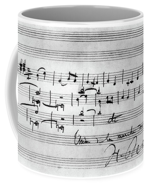1834 Coffee Mug featuring the painting Berlioz Harold En Italie by Granger