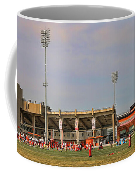Bgsu Coffee Mug featuring the photograph BGSU Doyt Perry Stadium 3285 by Jack Schultz
