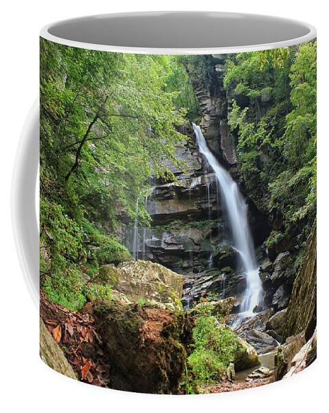 Big Bradley Falls Coffee Mug featuring the photograph Big Bradley Falls by Chris Berrier