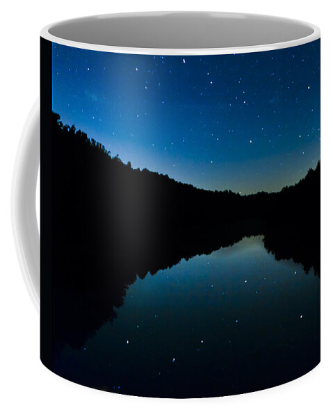 Astronomy Coffee Mug featuring the photograph Big Dipper Reflection by Jack R Perry