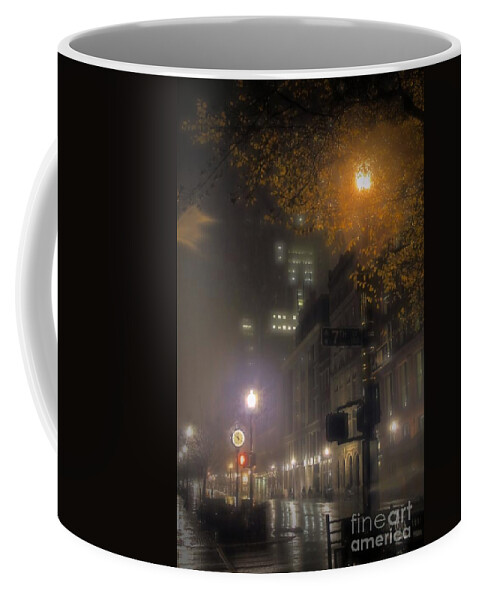 Night Shots Coffee Mug featuring the photograph Bigga Mist by Robert McCubbin