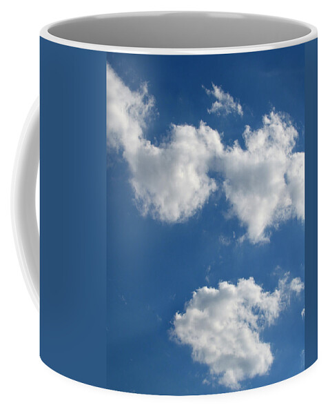 Sky Coffee Mug featuring the photograph Bikini in the Skies by Maggy Marsh