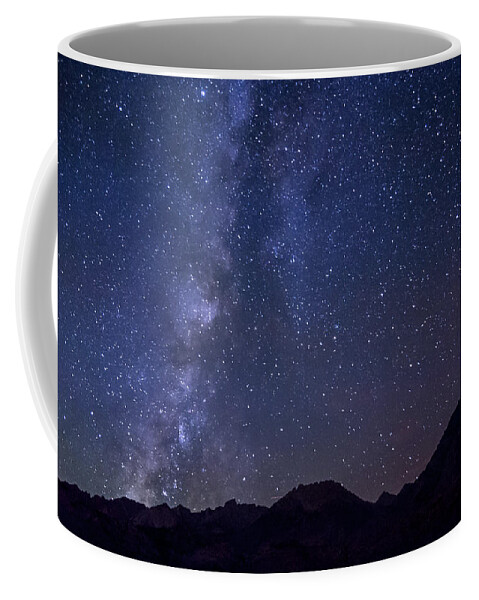 Night Coffee Mug featuring the photograph Bishop at Night by Cat Connor