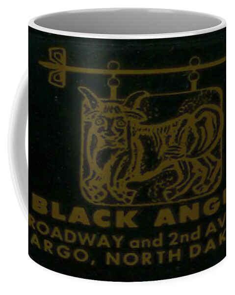 Black Angus Coffee Mug featuring the digital art Black Angus by Cathy Anderson