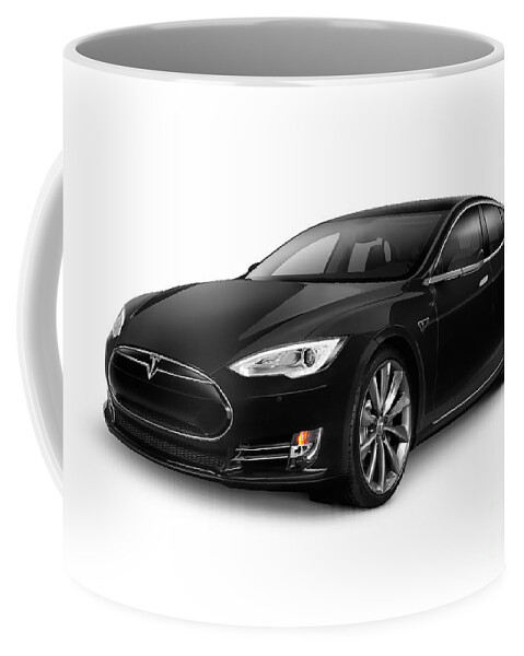 Tesla Model S Black Coffee Mug – TeslaPride