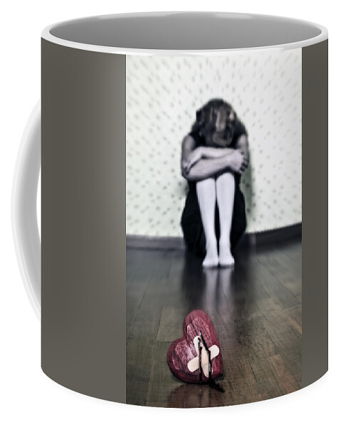 Woman Coffee Mug featuring the photograph Bleeding Heart by Joana Kruse