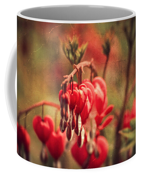 Love Coffee Mug featuring the photograph Bleeding Hearts by Spikey Mouse Photography