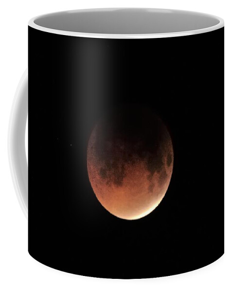 Moon Coffee Mug featuring the photograph Blood Moon by Bradford Martin