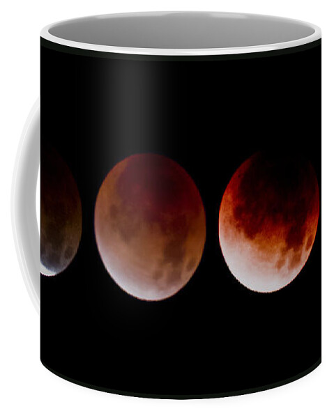 Blood Coffee Mug featuring the photograph Blood Moon by Joel Loftus