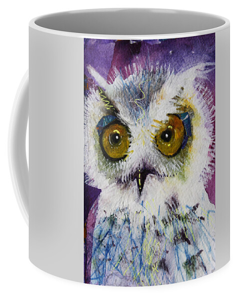 Moon Coffee Mug featuring the painting Bloomer by Laurel Bahe