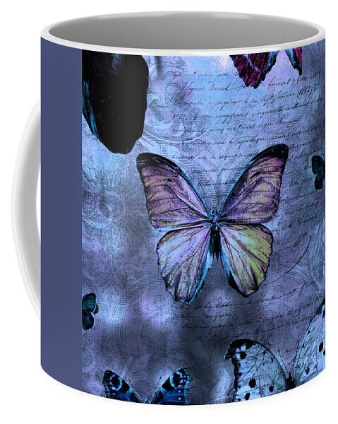 Evie Coffee Mug featuring the photograph Blue Jean Baby by Evie Carrier