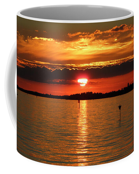 Colette Coffee Mug featuring the photograph Bodensee Island Sunset by Colette V Hera Guggenheim