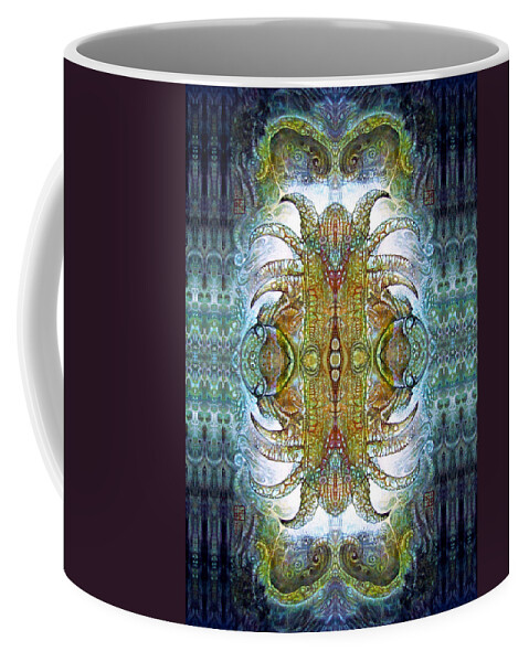 bogomil Variations Coffee Mug featuring the digital art Bogomil Variation 14 - Otto Rapp and Michael Wolik by Otto Rapp