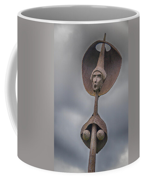 Griffis Park Coffee Mug featuring the photograph Boobs by Guy Whiteley