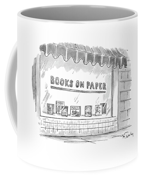 'books On Paper' Coffee Mug