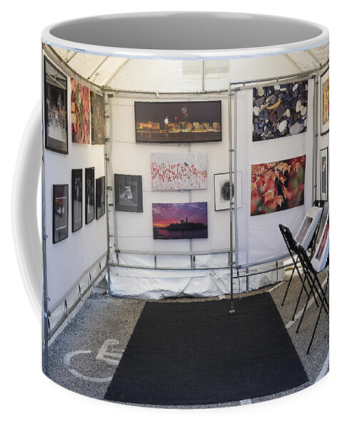 Booth Coffee Mug featuring the photograph Booth by Steven Ralser