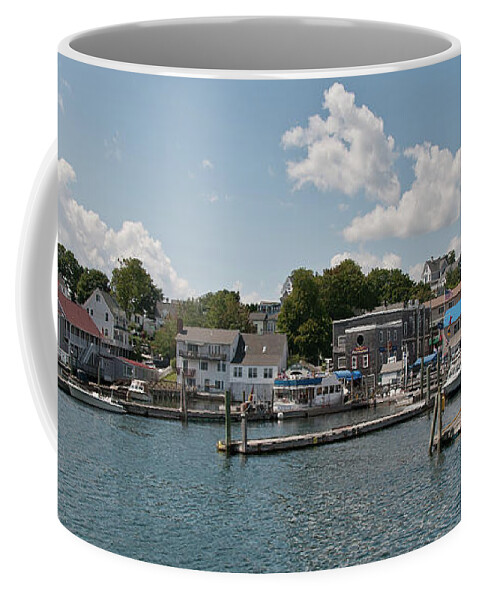 Maine Coffee Mug featuring the photograph Boothbay Harbor 1242 by Guy Whiteley