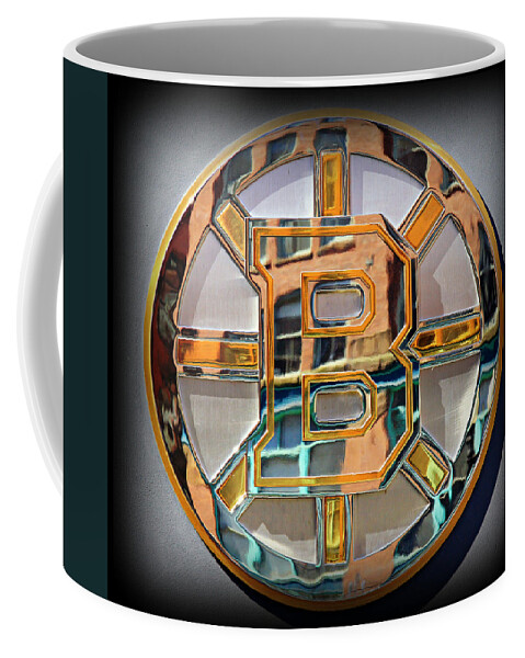 Boston Bruins Coffee Mug featuring the photograph Boston Bruins by Stephen Stookey