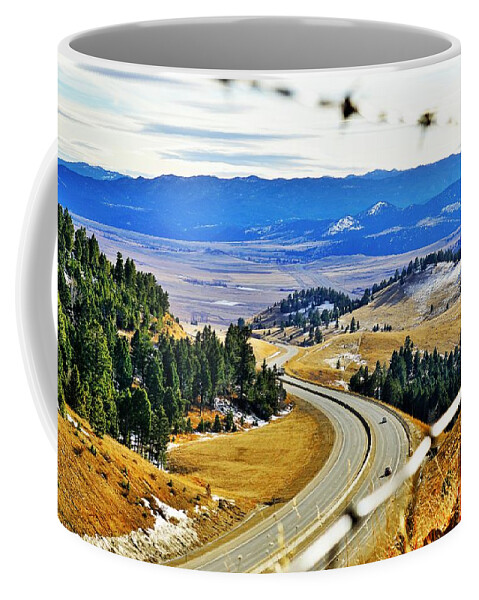 Boulder Coffee Mug featuring the photograph Boulder Montana by Merle Grenz