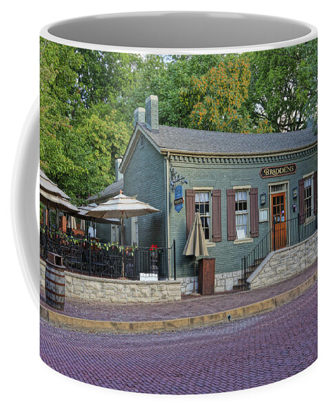 Braddens Coffee Mug featuring the photograph Braddens Main Street St Charles MO DSC00874 by Greg Kluempers