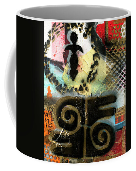 Everett Spruill Coffee Mug featuring the painting Bravery / Valor by Everett Spruill