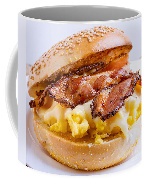 Breakfast Coffee Mug featuring the photograph Breakfast Sandwich by Edward Fielding