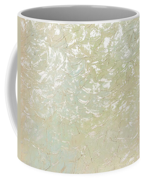 Pink Coffee Mug featuring the painting Breath of Spring by Linda Bailey