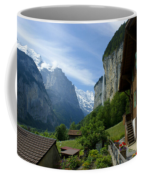 Lauterbrunnen Coffee Mug featuring the photograph Breathtaking Lauterbrunnen Valley by Brian Kamprath