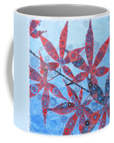 Maple Leaves Coffee Mug featuring the photograph Brewed in Percolator by Dorian Hill