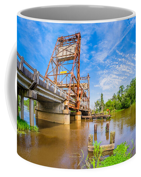 East Pearl River Coffee Mug featuring the photograph Bridge Life 3 by Raul Rodriguez