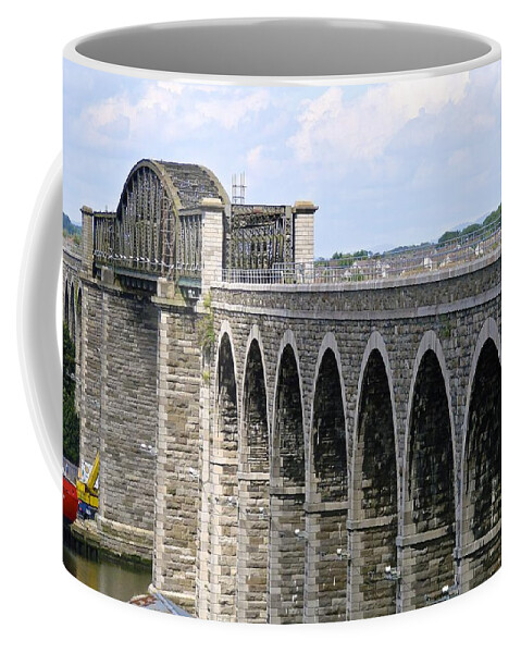 Viaduct Coffee Mug featuring the photograph Bridging the Boyne by Norma Brock
