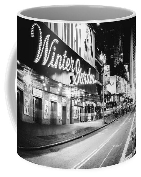 Nyc Coffee Mug featuring the photograph Broadway Theater - Night - New York City by Vivienne Gucwa