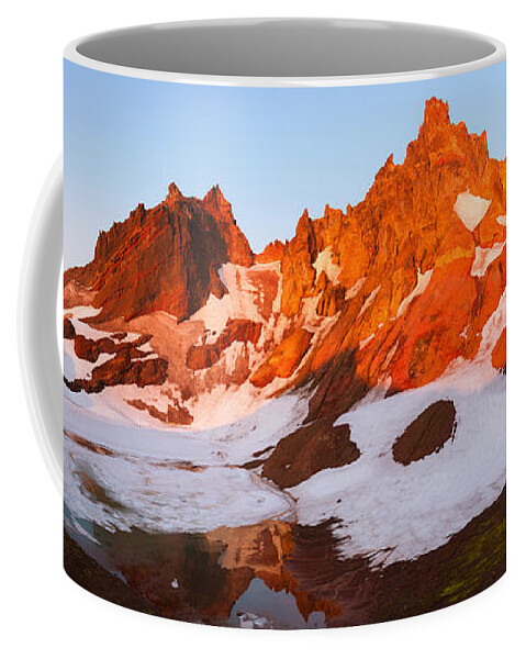 Mountains Coffee Mug featuring the photograph Broken Top Mt. Sunrise by Andrew Kumler