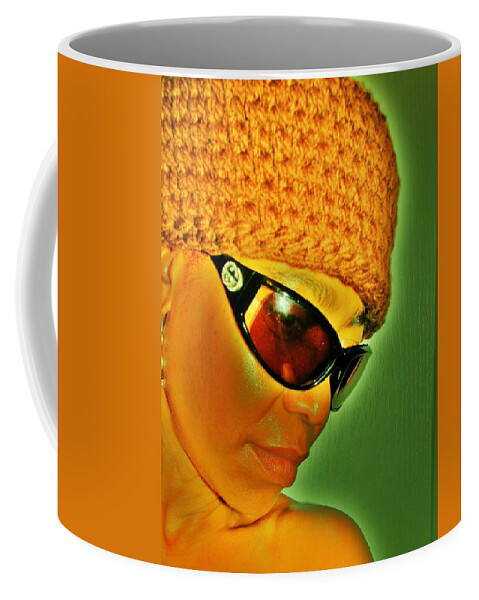 Brown Girl Coffee Mug featuring the photograph Brown Suga by Cleaster Cotton