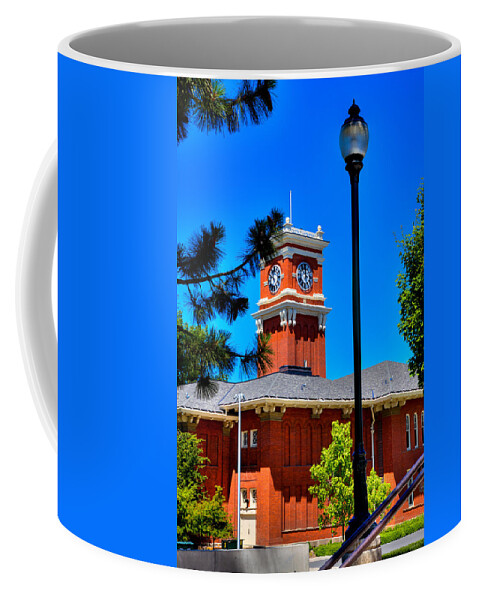 Washington State University Coffee Mug featuring the photograph Bryan Hall at Washington State by David Patterson