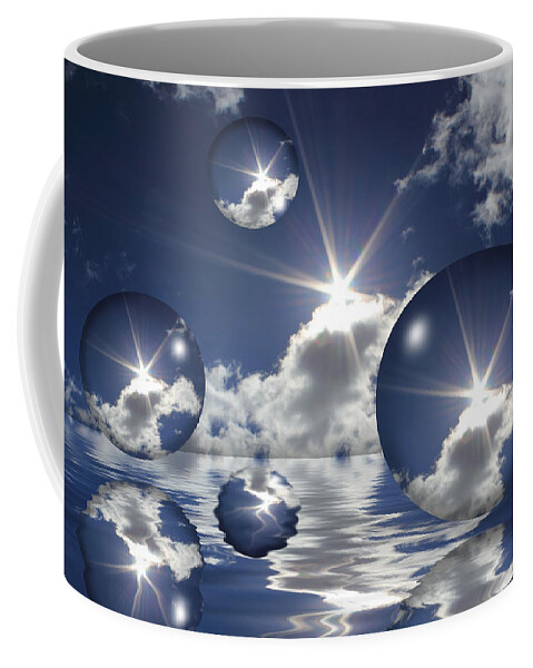 Bubbles Coffee Mug featuring the photograph Bubbles In The Sun by Shane Bechler