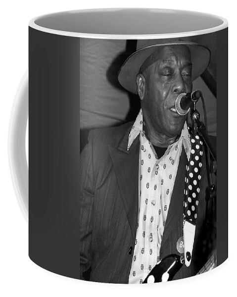 Buddy Guy Coffee Mug featuring the photograph Buddy Guy Sings the Blues by Ginger Wakem