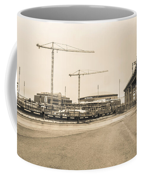 Buffalo Photographs Coffee Mug featuring the photograph Buffalo Construct by John Angelo Lattanzio