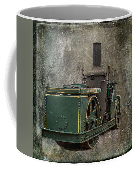 Buffalo Coffee Mug featuring the photograph Buffalo Springfield Steam Roller by Paul Freidlund