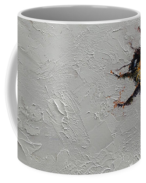 Bumblebee Coffee Mug featuring the painting Bumblebee by Michael Creese